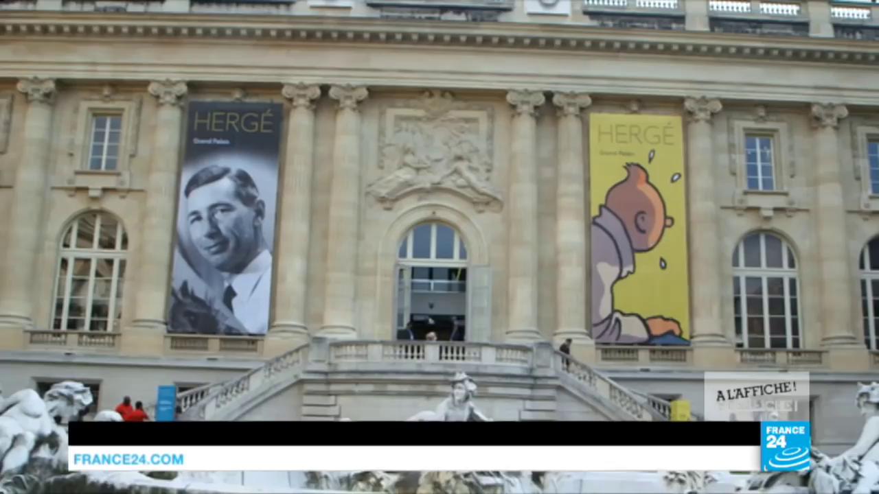 Sur les traces du papa de TINTIN, France 24