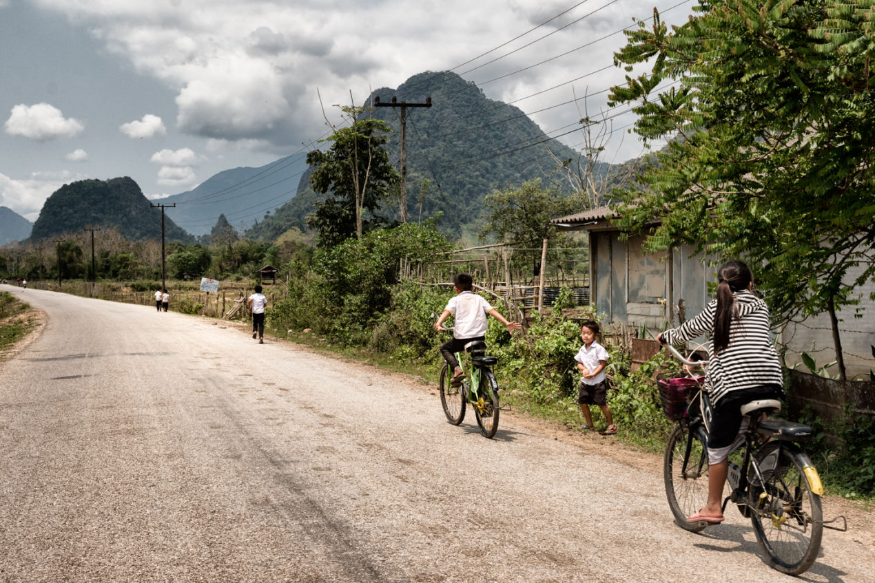 Laos, Vang Vieng, Vientiane