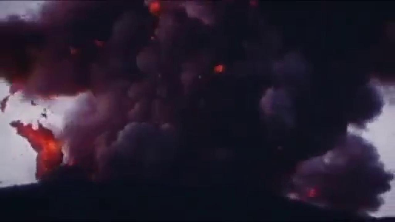 L'explosion de la Montagne Pelée